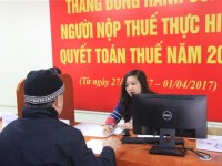 nguoi nop thue hai long voi diem tiep nhan ho so quyet toan thue moi