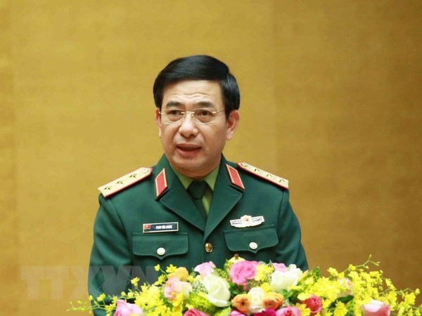 Vietnamese, Russian defence ministers hold phone talks hinh anh 1