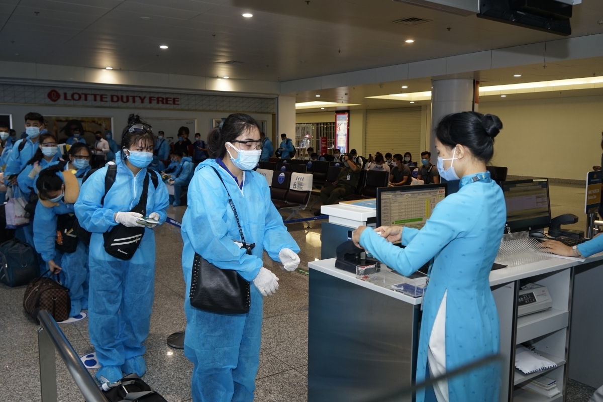 Vietnam Airlines uses Boeing 787 aircraft, one of the most modern planes in its fleet, to fly on the Japan route.