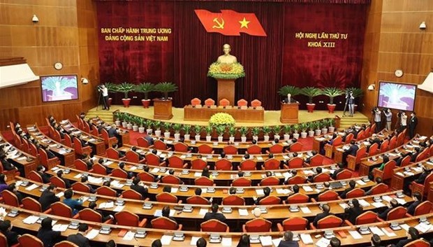 Fourth plenum of 13th Party Central Committee wraps up hinh anh 1