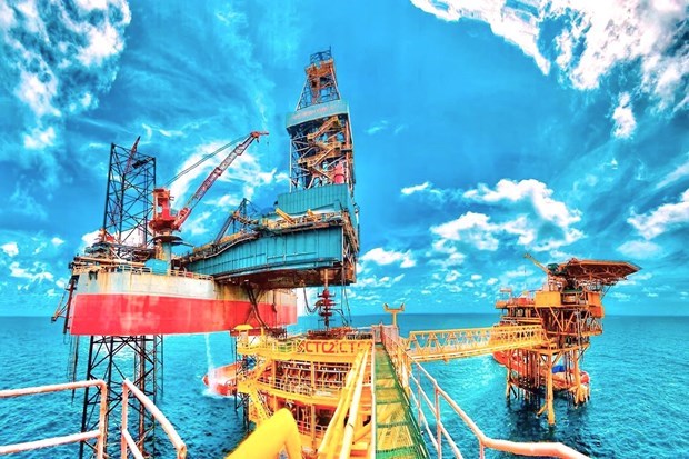 Vietnam-Russia joint venture welcomes first oil flow from Ca Tam field's second rig hinh anh 1